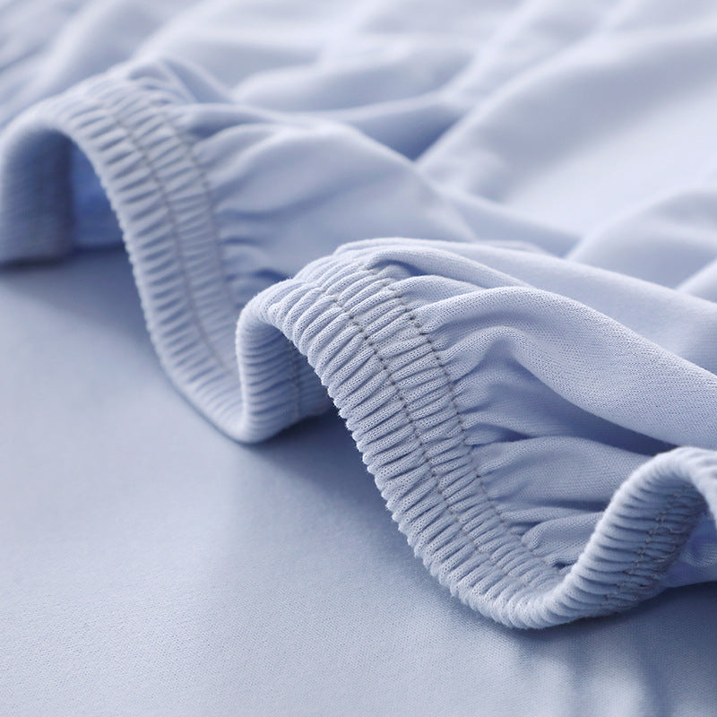 Fitted sheet made of cotton blend