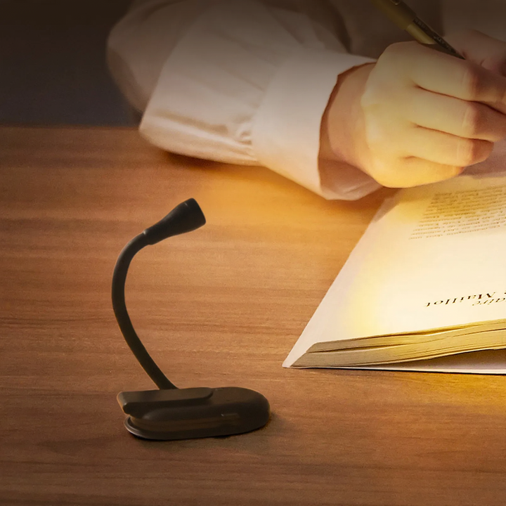 Mini-LED-Clip light, 3W, USB-rechargeable
