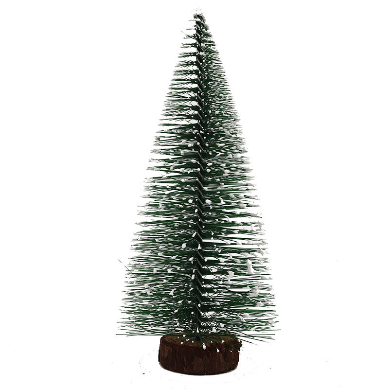 Mini Christmas tree with pine needle look