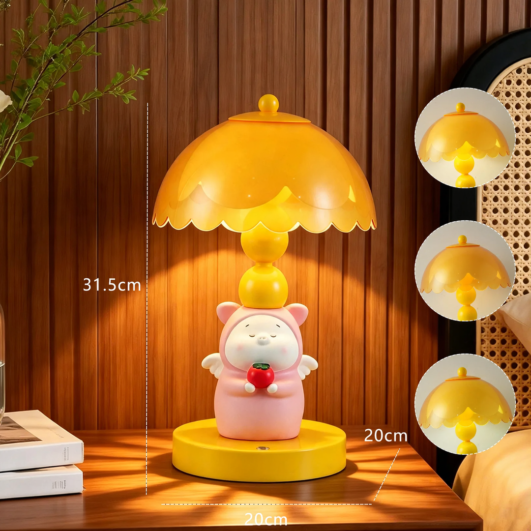 Cartoon Angel-Pig Table Lamp