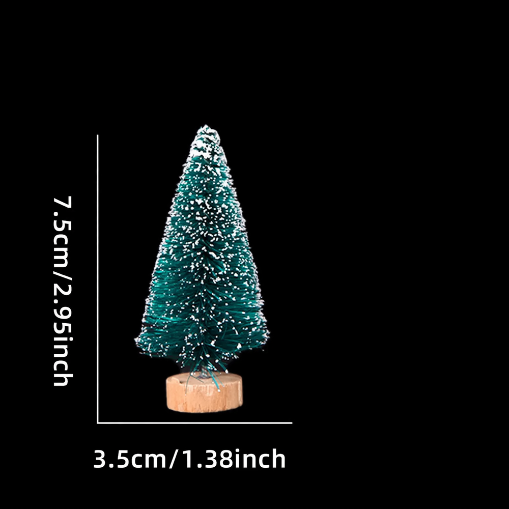 Miniature Christmas tree as table decoration