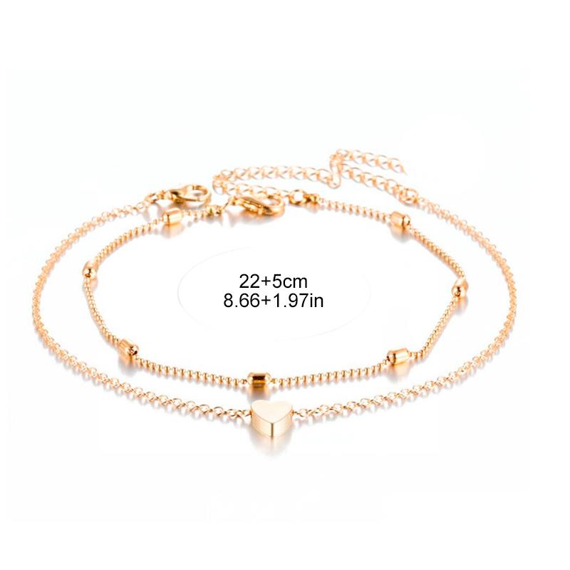 BowLift | Fashion Heart Anklets for Women