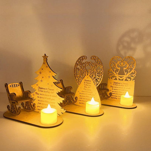 BowLift | Wooden Christmas Remembrance Ornament