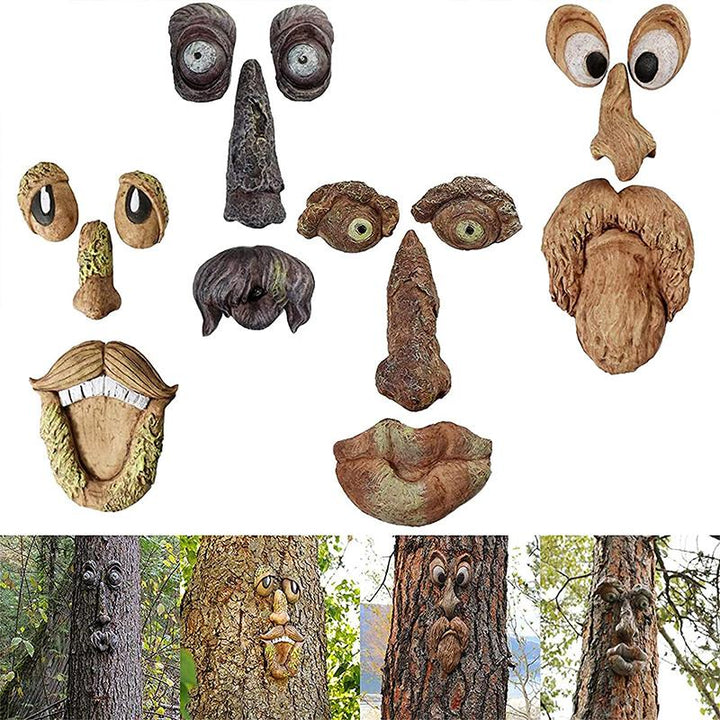 BowLift | Outdoor Tree Face Decoration