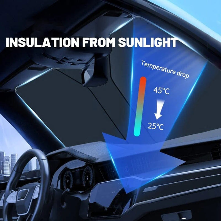 Windshield Sunshade Foldable Sunshade | Bowlift