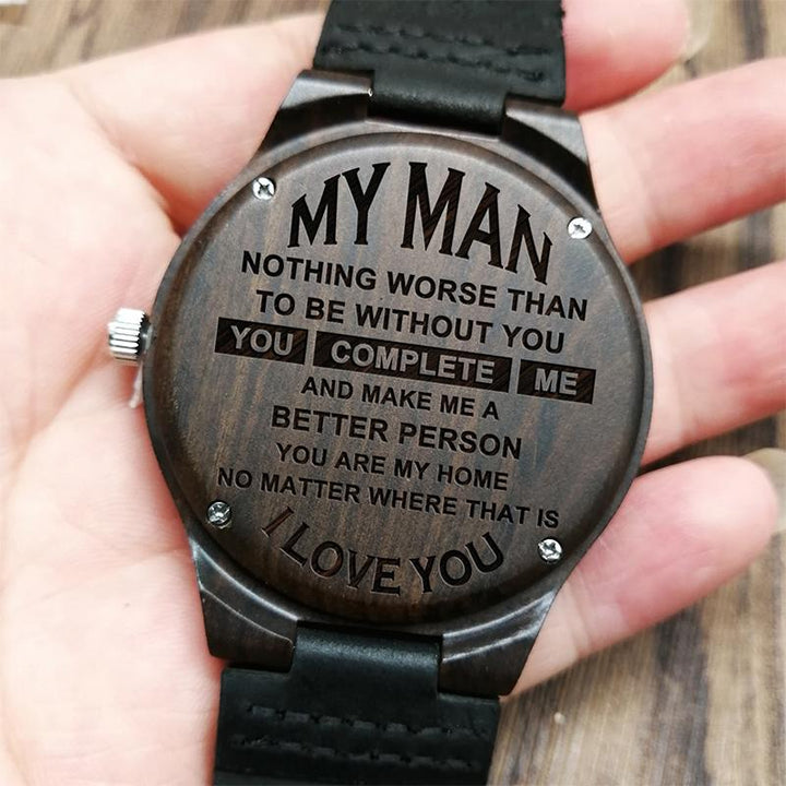 BowLift | Men's Wooden Watch