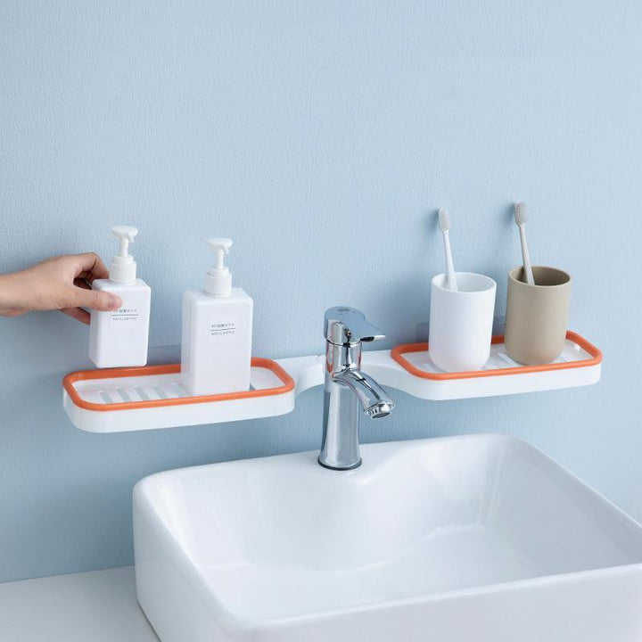 BowLift | Punch-free Corner Shelf for Bathroom