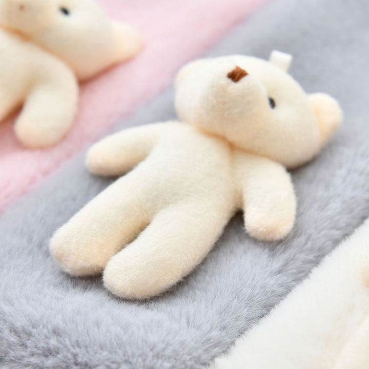 BowLift | Sweet Bear Plush Scarf for Adults and Children