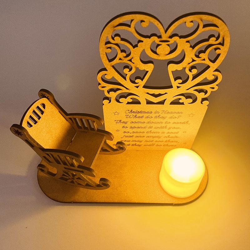 BowLift | Wooden Christmas Remembrance Ornament