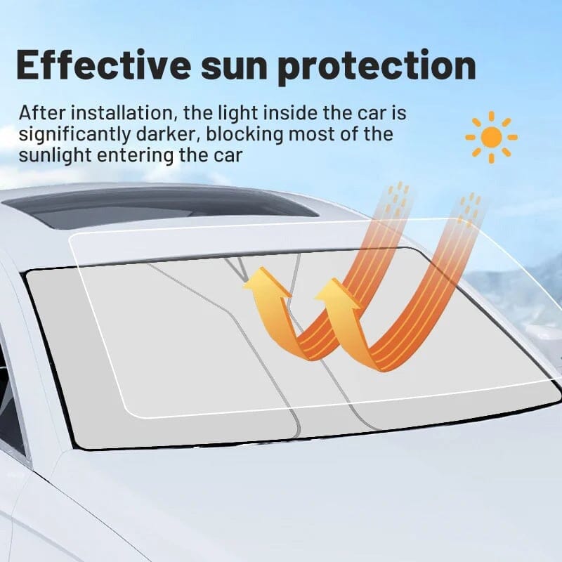 Windshield Sunshade Foldable Sunshade | Bowlift