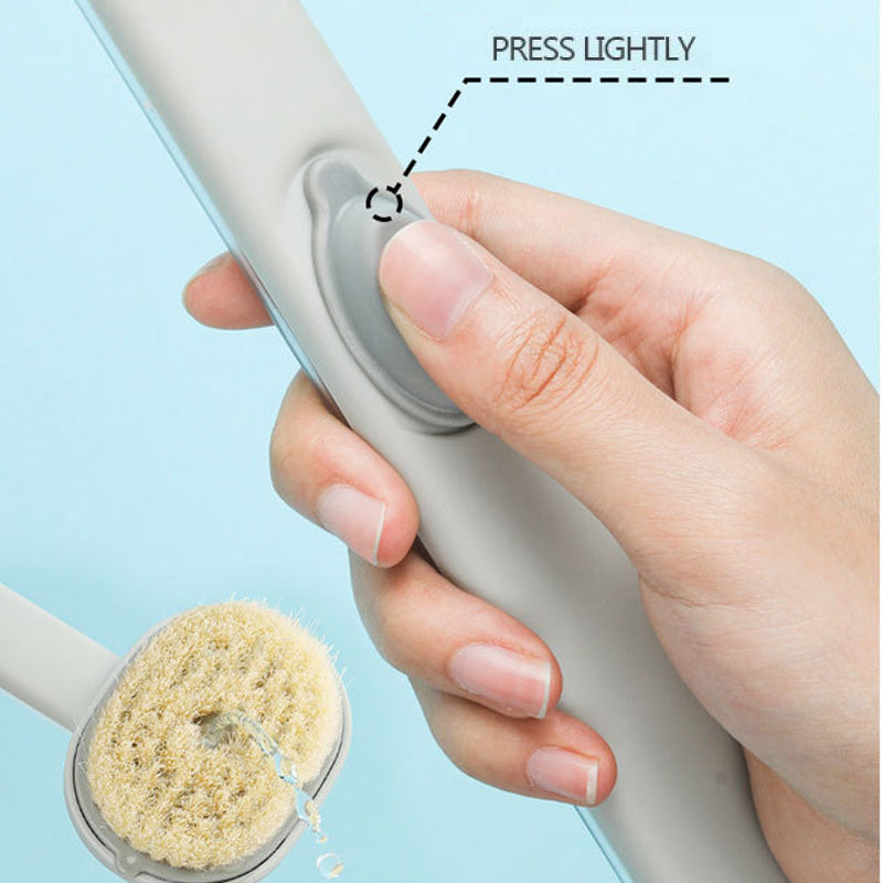 BowLift | Long-handled bath massage cleaning brush