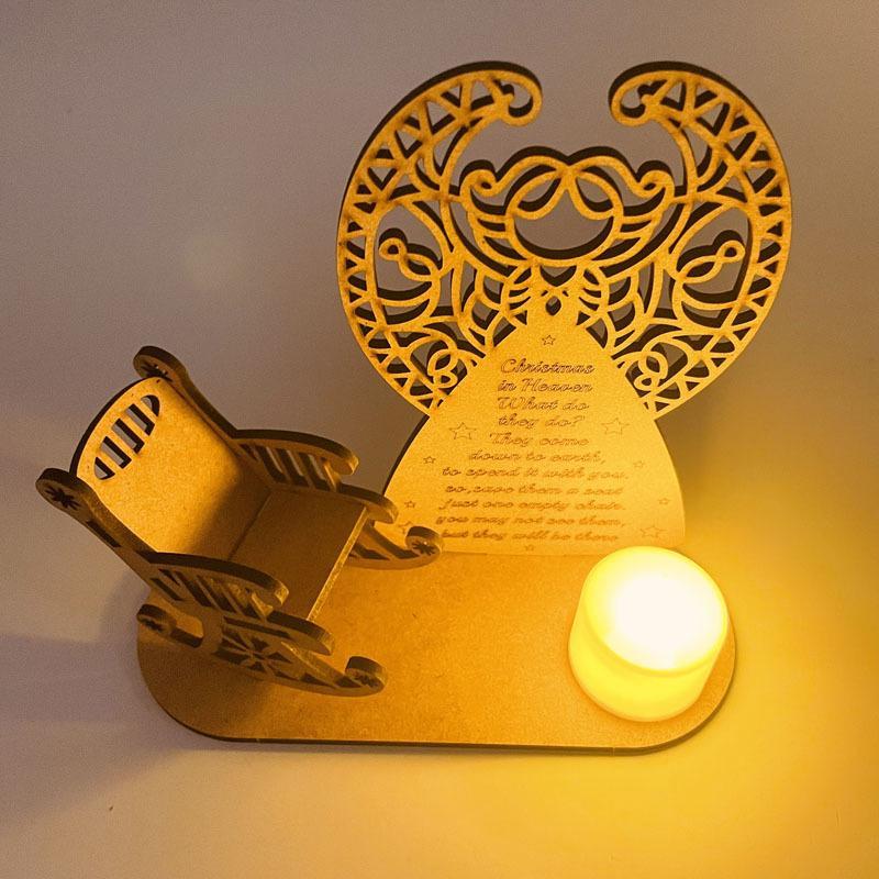 BowLift | Wooden Christmas Remembrance Ornament