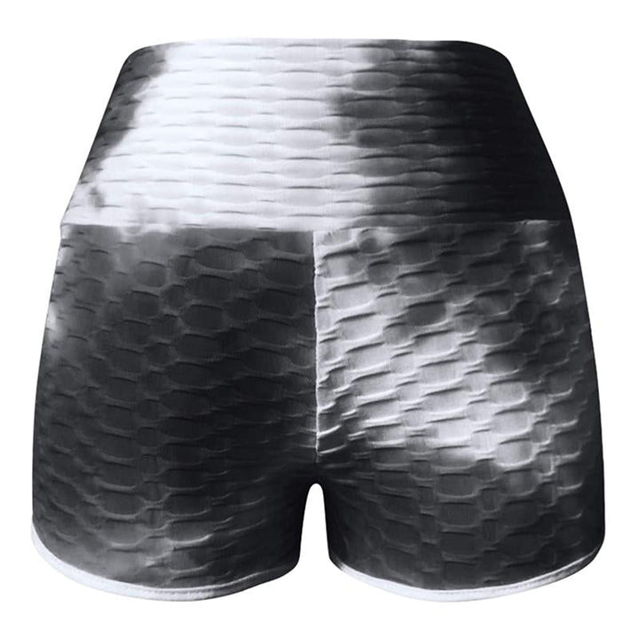 BowLift | Tie-Dye Print High-Waisted Yoga Shorts