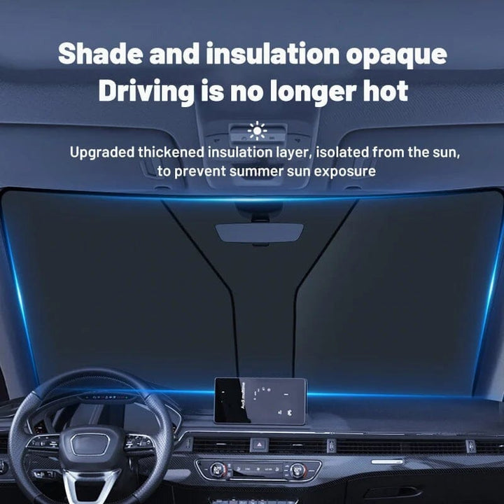 Windshield Sunshade Foldable Sunshade | Bowlift
