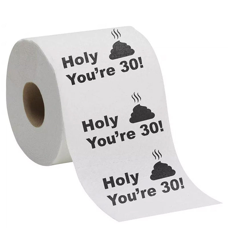 BowLift | Poop Happy Birthday Printed Roll Paper