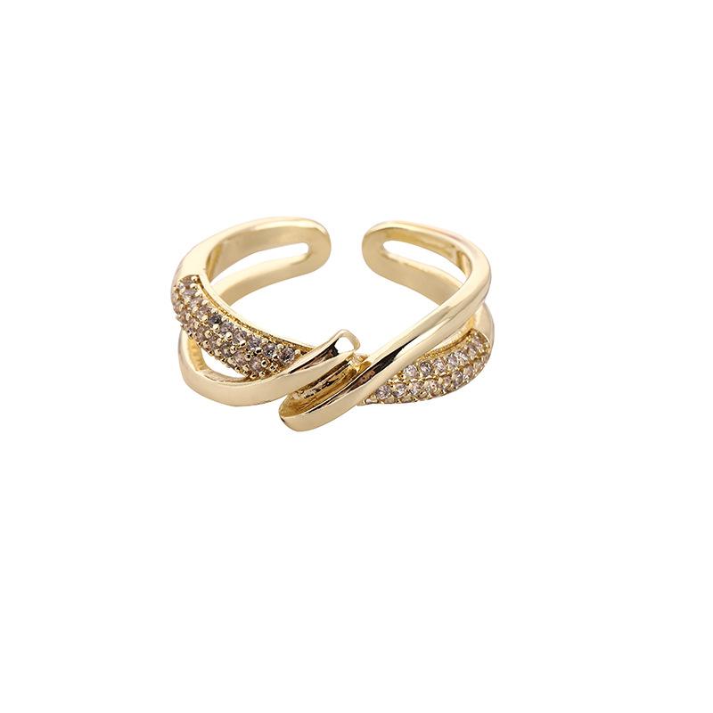 BowLift | Vintage gold-plated adjustable ring
