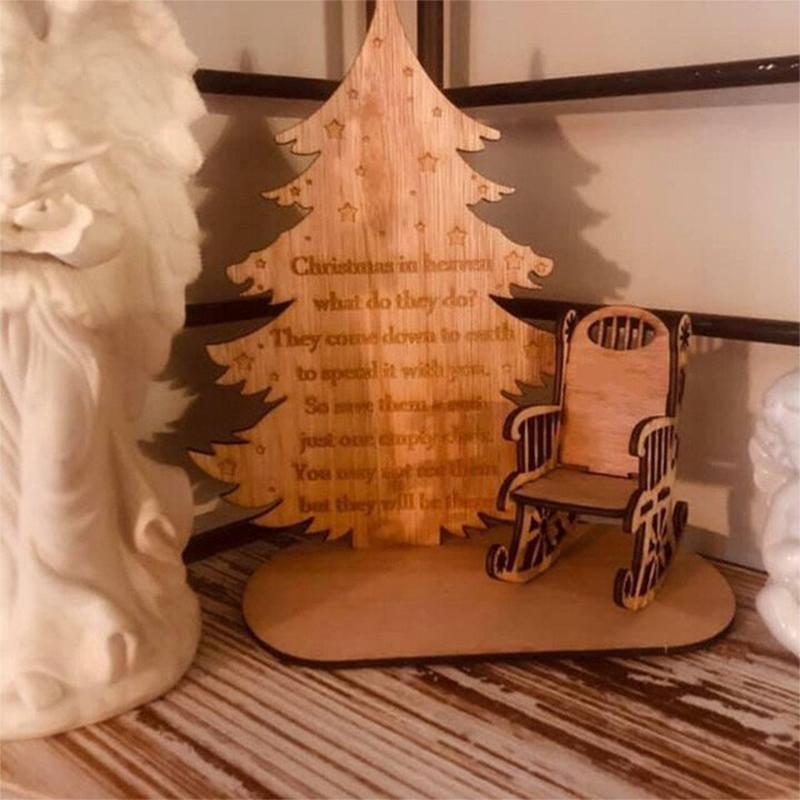 BowLift | Wooden Christmas Remembrance Ornament