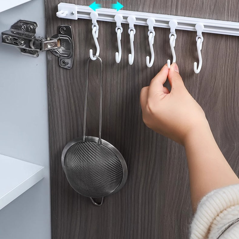BowLift | Multifunctional Sliding Track Hook
