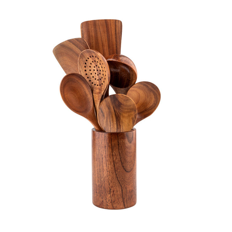 BowLift | Teak Wood Cutlery Set
