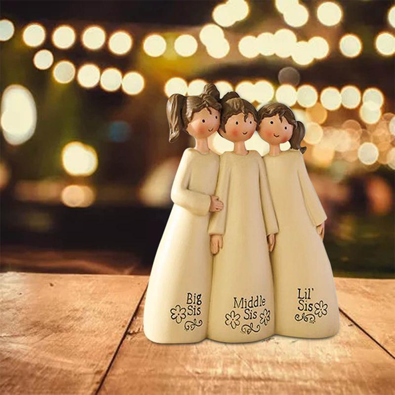 BowLift | Celebration Friendship Gifts Statue - Hand-Painted Sculptures Ornament