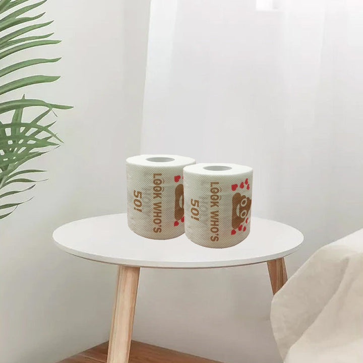 BowLift | Poop Happy Birthday Printed Roll Paper