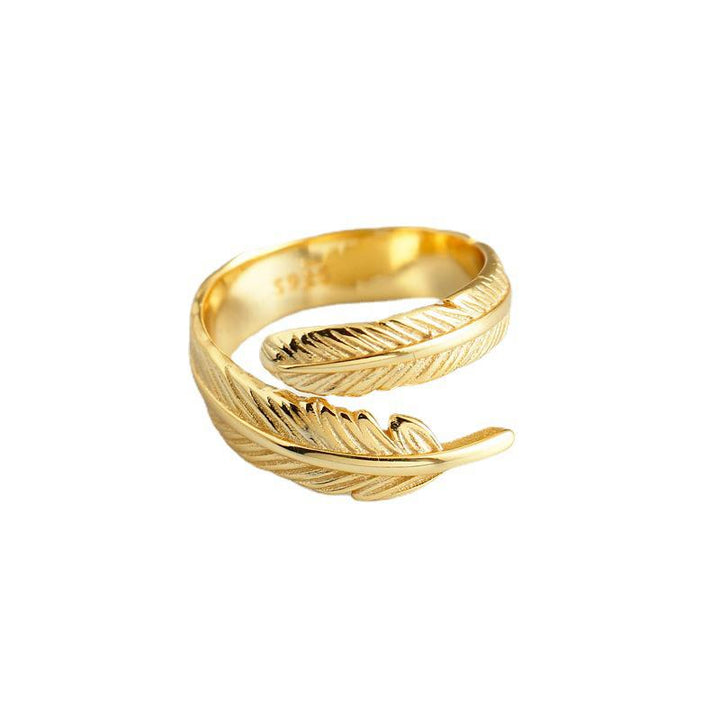 Adjustable Golden Spring Ring | Bowlift