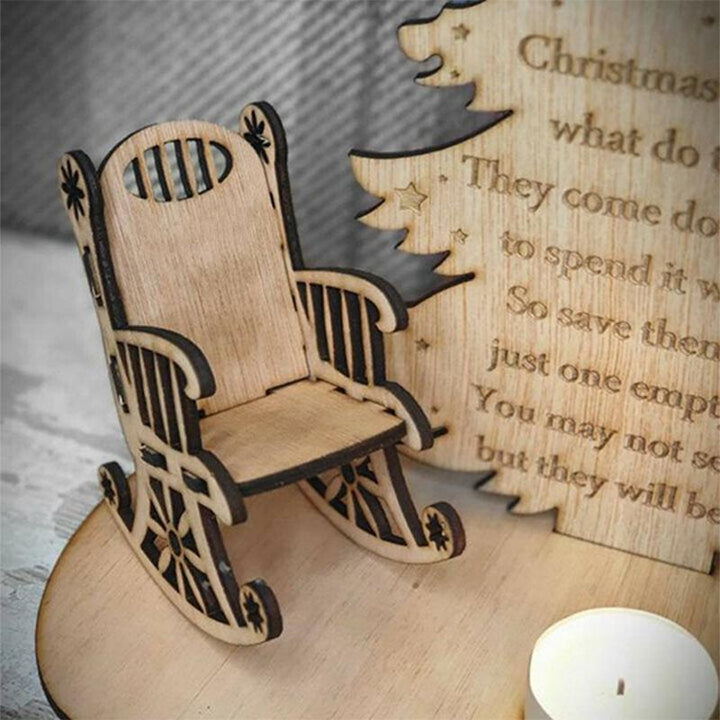 BowLift | Wooden Christmas Remembrance Ornament