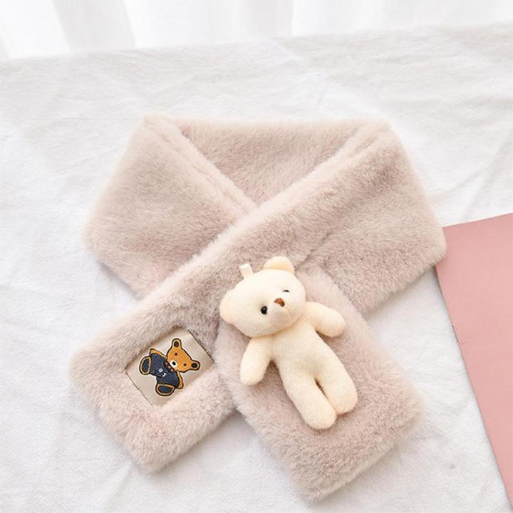 BowLift | Cute Bear Plush Bib for Adults and Children