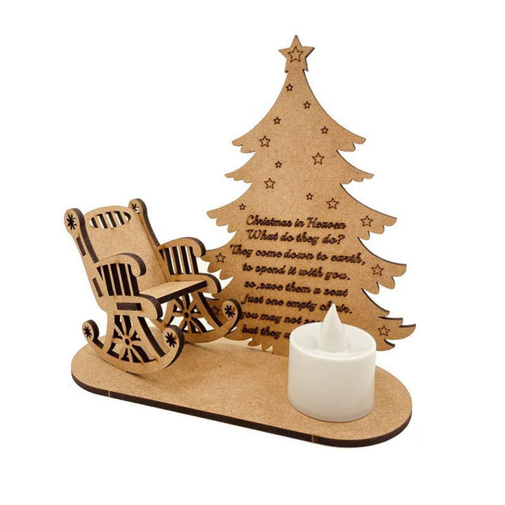 BowLift | Wooden Christmas Remembrance Ornament