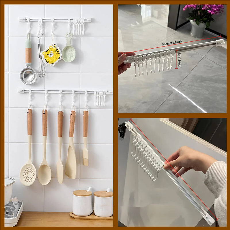 BowLift | Multifunctional Sliding Track Hook