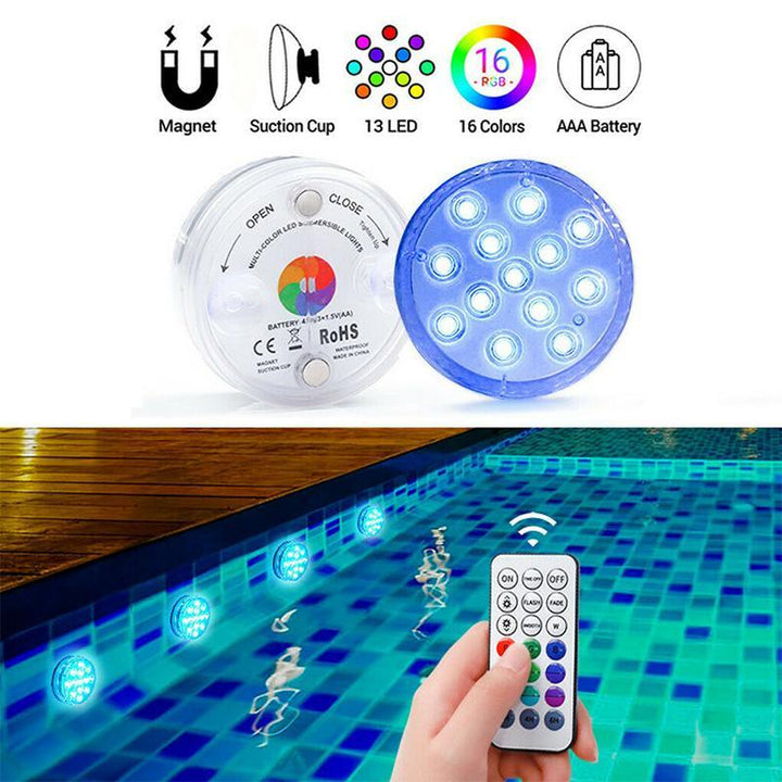 Remote Control Waterproof Magnet Suction LED Light | Bowlift