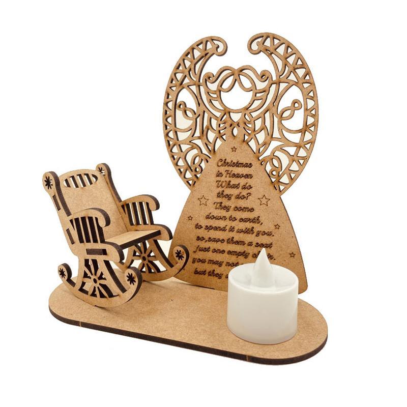 BowLift | Wooden Christmas Remembrance Ornament
