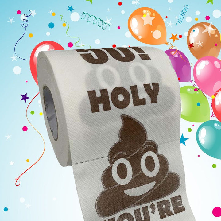 BowLift | Poop Happy Birthday Printed Toilet Paper