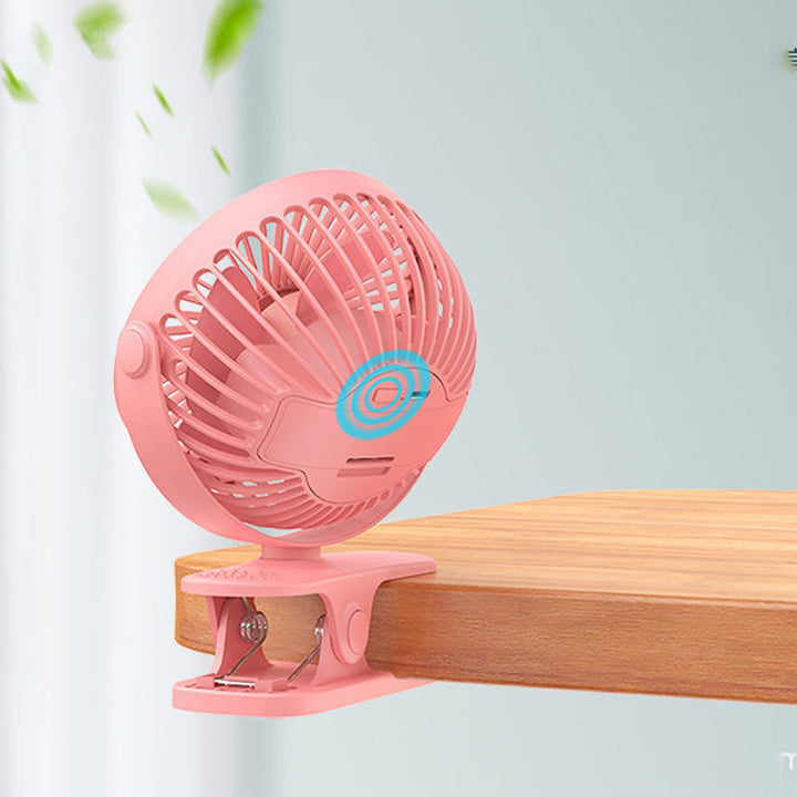 Clip Type USB Rechargeable Mini Electric Fan | Bowlift