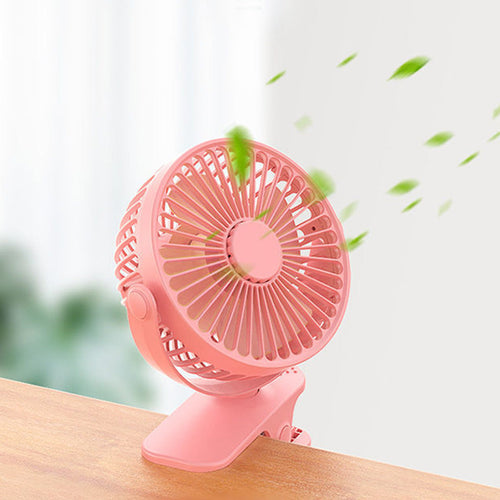 Clip Type USB Rechargeable Mini Electric Fan | Bowlift