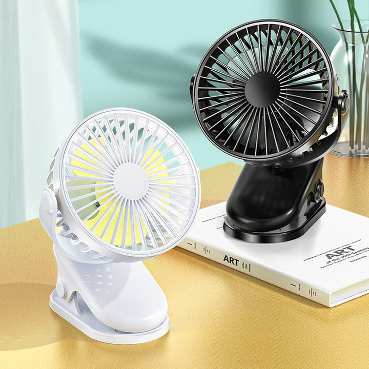 Clip Type USB Rechargeable Mini Electric Fan | Bowlift