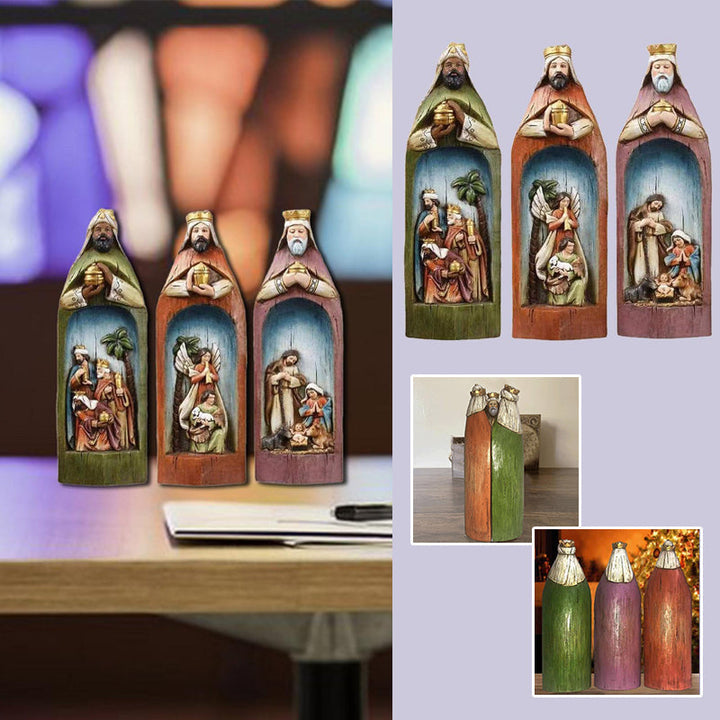 BowLift | Three Wise Men Nativity Set