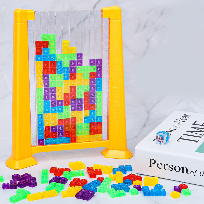 Creative Wooden Block Puzzle for Adults Bowlift