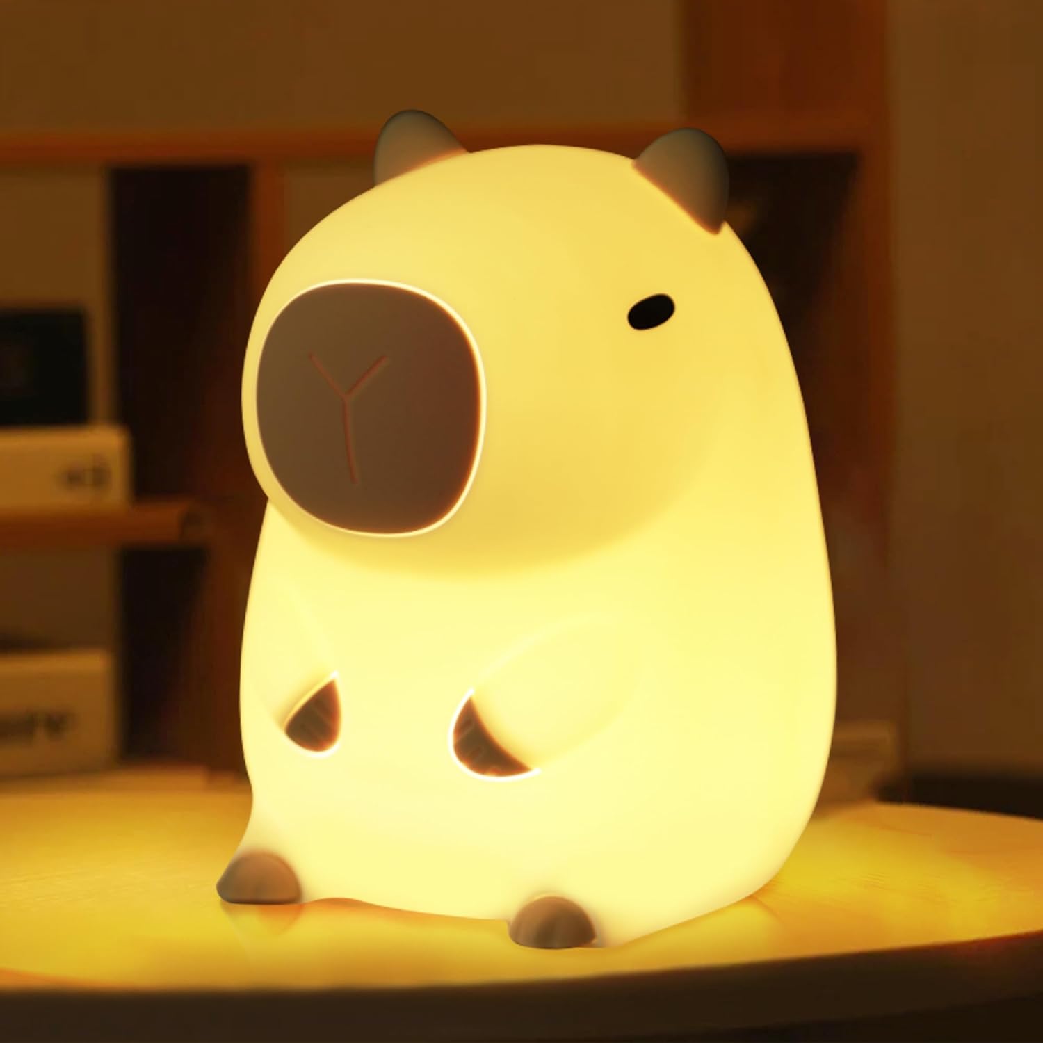 BowLift | Cute CapySnuggle Night Light - Warm Light in Capybara Design