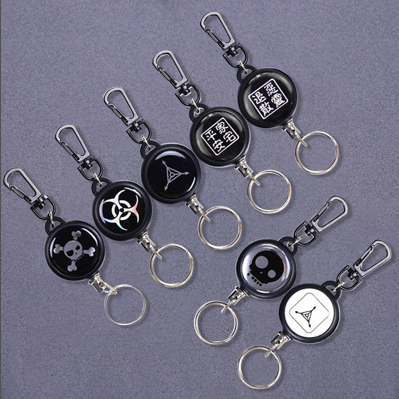 BowLift | Keychain with retractable wire cable