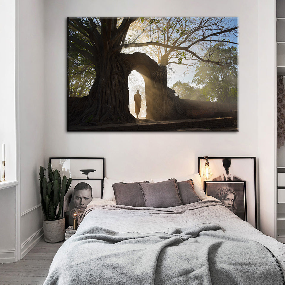 Under The Arch - Canvas Wall Art Painting | Bowlift