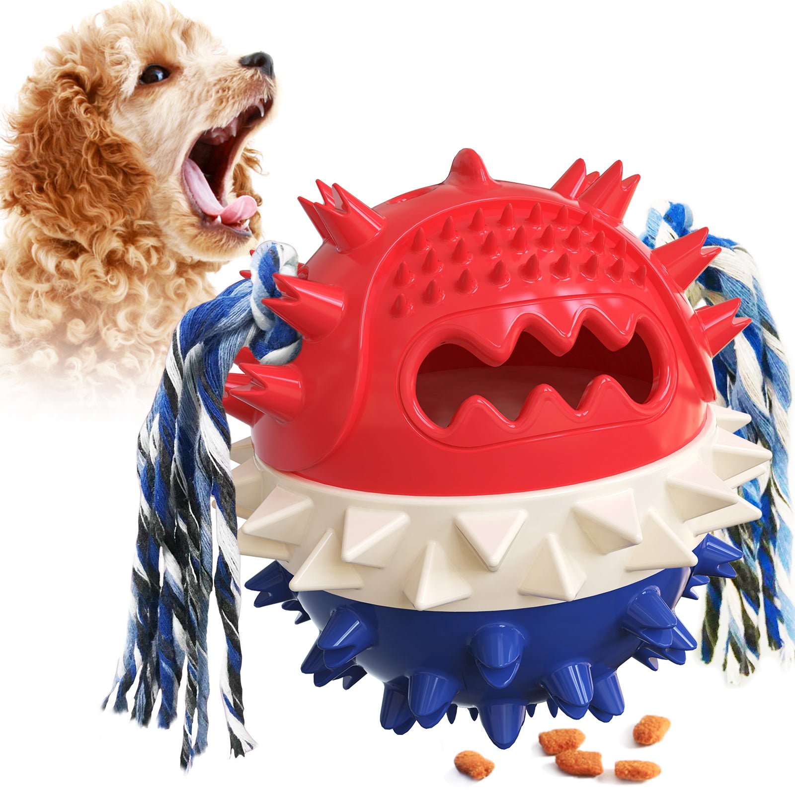 Sound Feeder Ball – Food-Dispensing Chew Toy for Dogs
