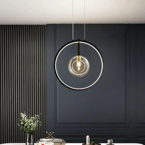 BowLift | Minimalist Black Pendant Lamp
