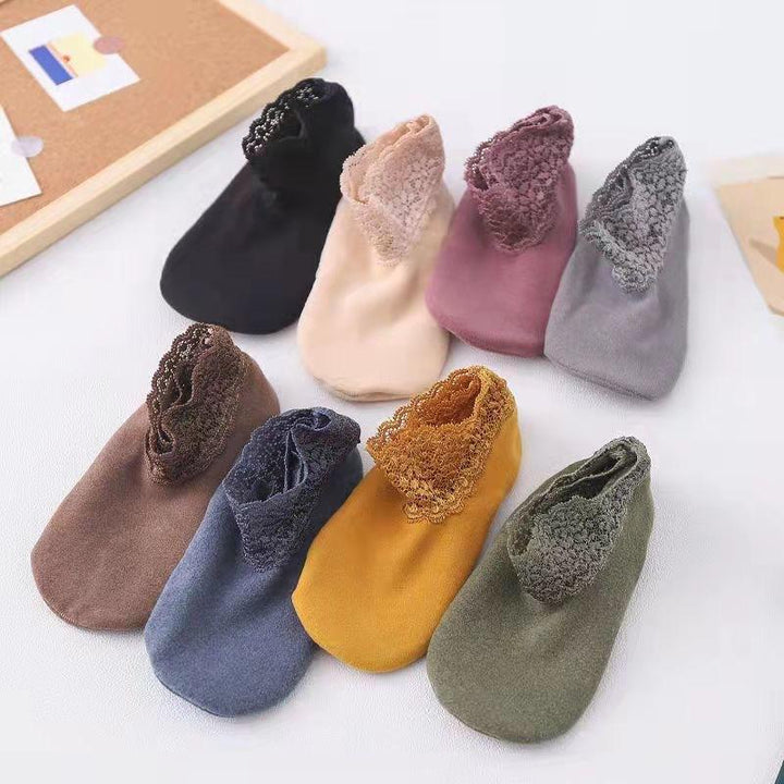 BowLift | New Fashion Lace Warmer Socks