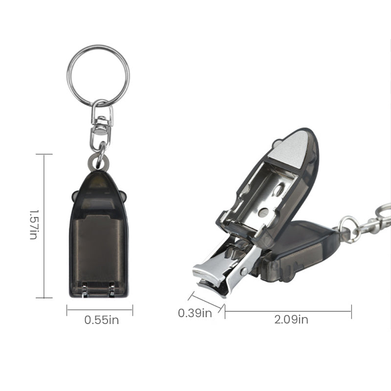 BowLift | Mini foldable nail cutter with keyring