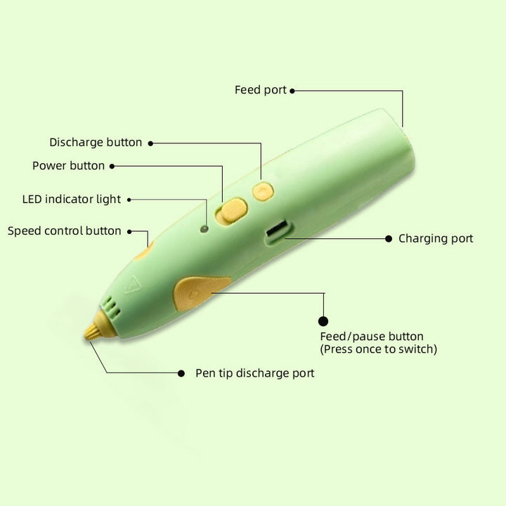 BowLift | Rechargeable Deli 3D Printing Pen