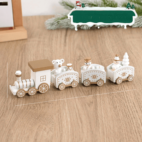 BowLift | ChristmasTrain | Cheerful Wooden Decoration