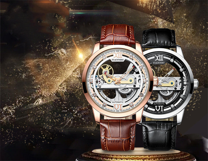 BowLift | Skeleton Tourbillon Ultra Thin Automatic Mechanical Watch