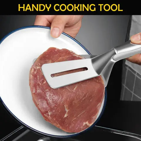 BowLift | 2-in-1 stainless steel kitchen tongs