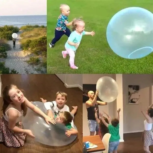 BowLift | Inflatable elastic Bubble Ball – Fillable with water & jumps like crazy